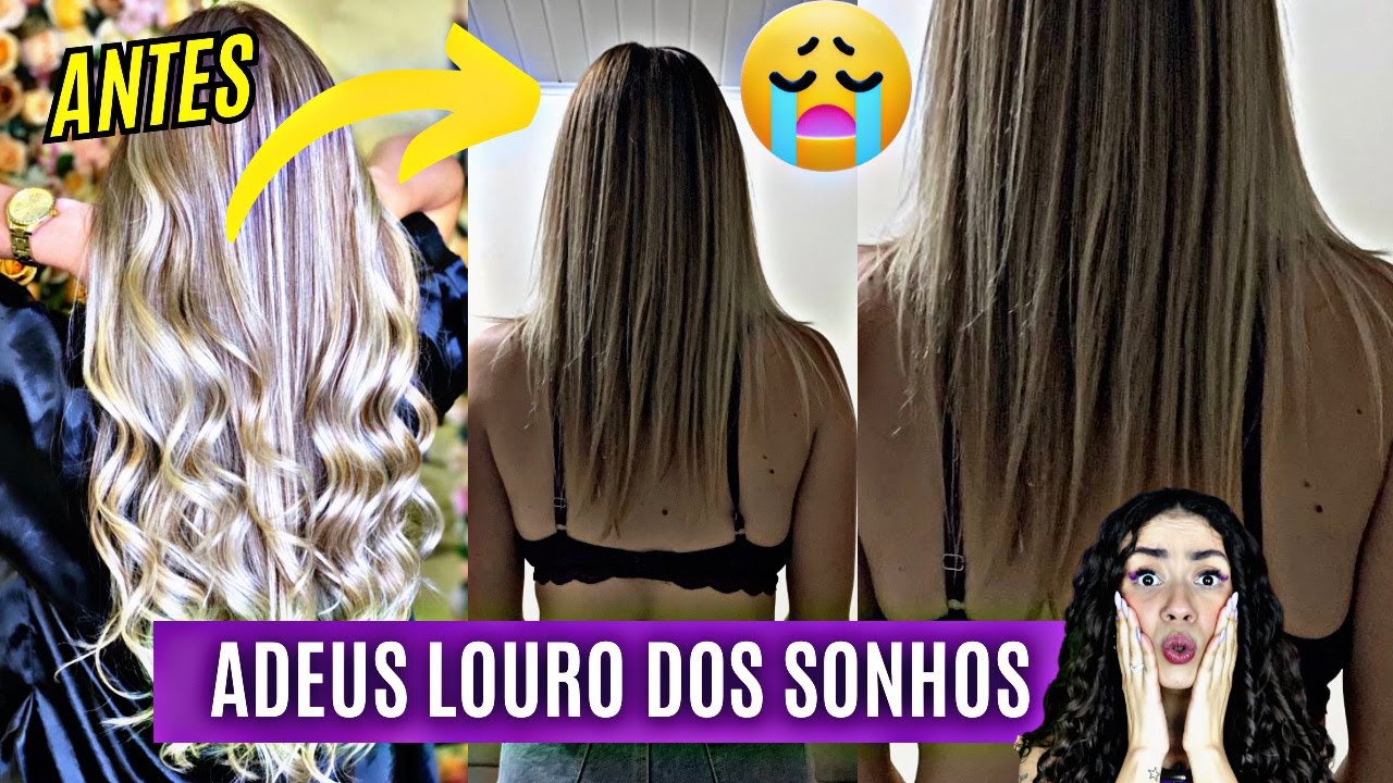 LOURO DERRETIDO!!! ELA MISTUROU QUÍMICA E DETONOU TODO CABELO! O BARATO SAIU CARO!
