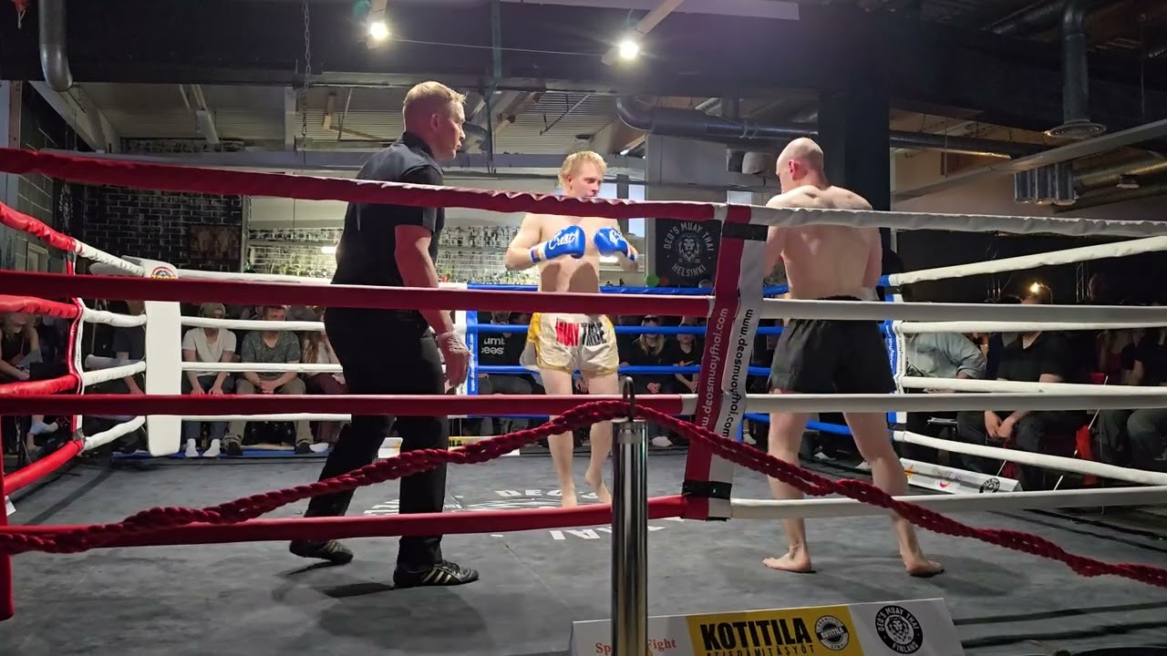Spirit Fight 7.6.2025 - Pro, 3 x 3min, 10oz, -72 kgAlexander Parma, SM-3Niko Salonen, Jr SM-2