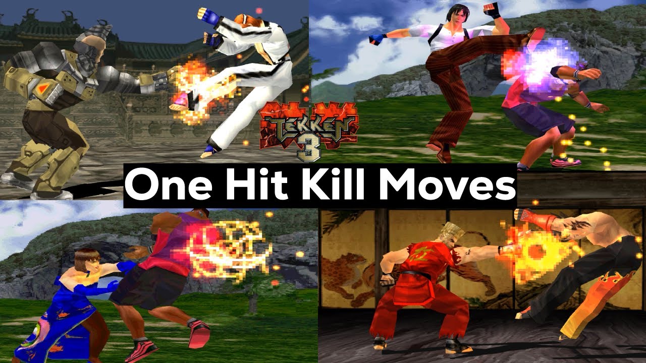 Руководство по всем приемам One Hit Kill в Tekken 3