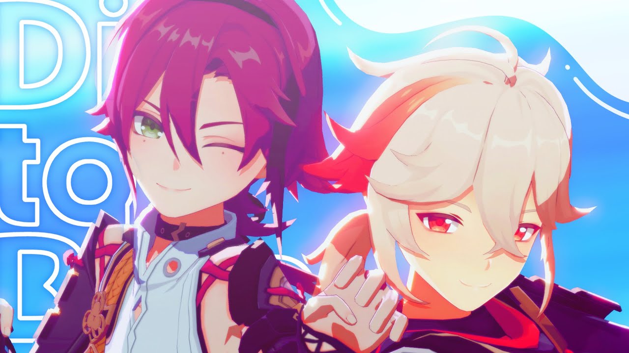 【原神MMD】Dive to Blue【楓原万葉/鹿野院平蔵】