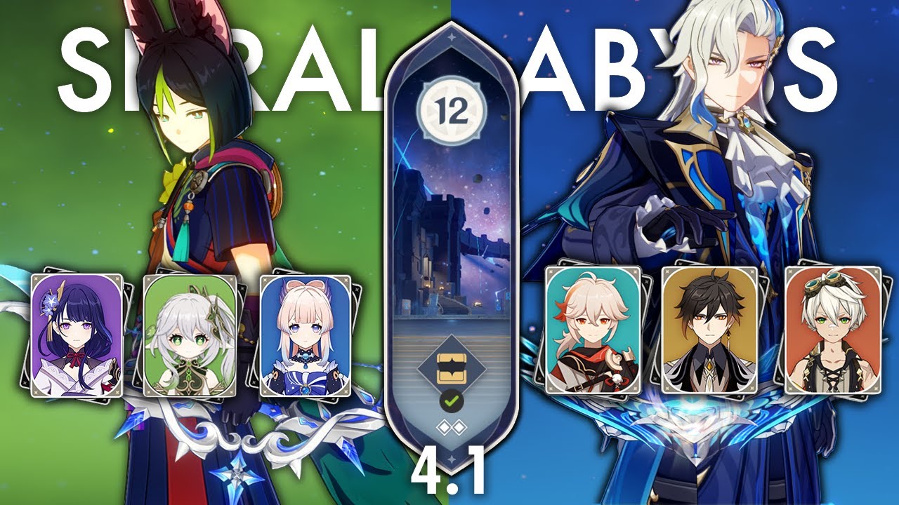 SPIRAL ABYSS 4.1 | Floor 12 9 Stars | Tighnari & Neuvillette (idk what im doing) | Genshin Impact