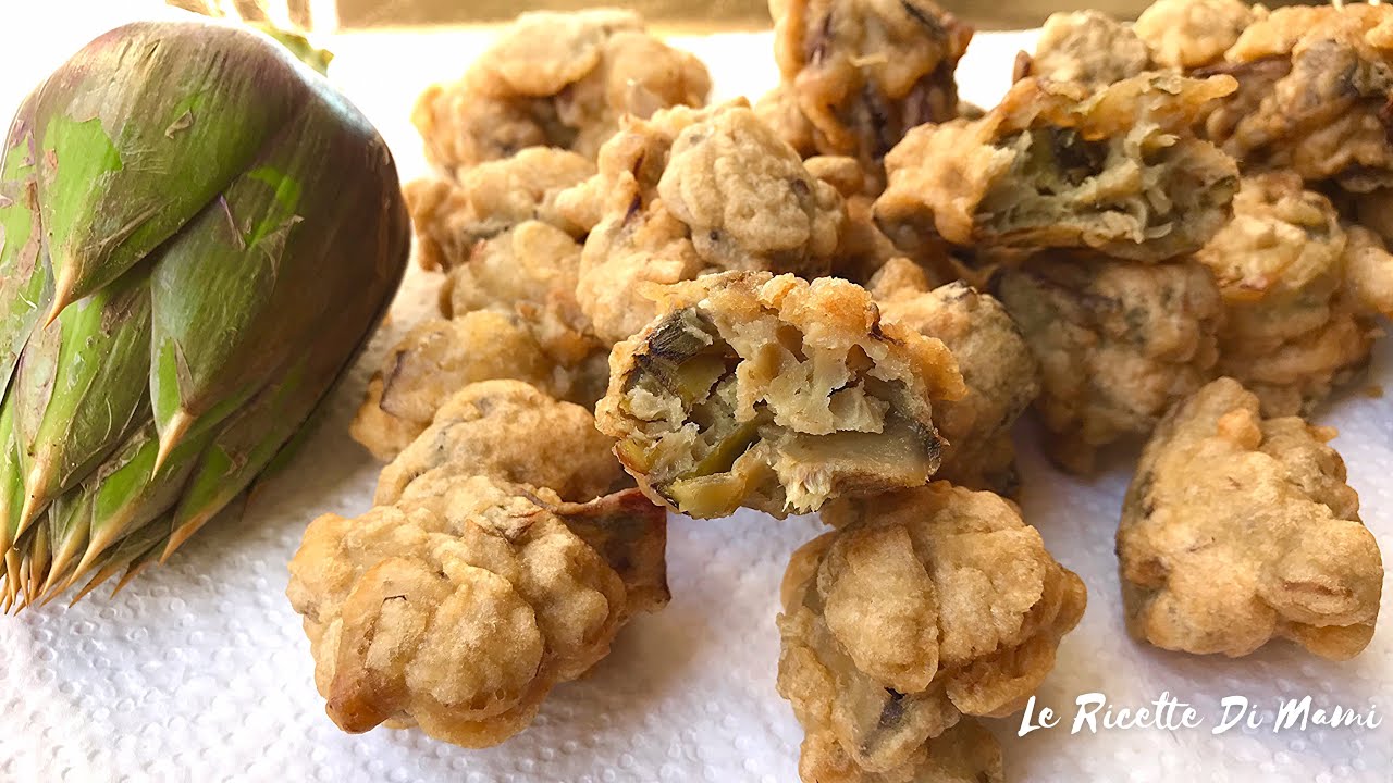 FRITTELLE DI CARCIOFI MORBIDISSIME E FACILISSIME Senza Lievitazione Perfette Come FINGER FOOD