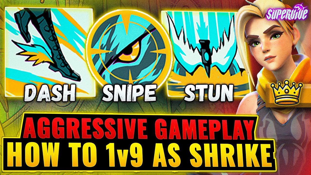 Why People Hate Shrike in SUPERVIVE: Super Aggressive Shrike Gameplay ft. Dev (Bartleby)