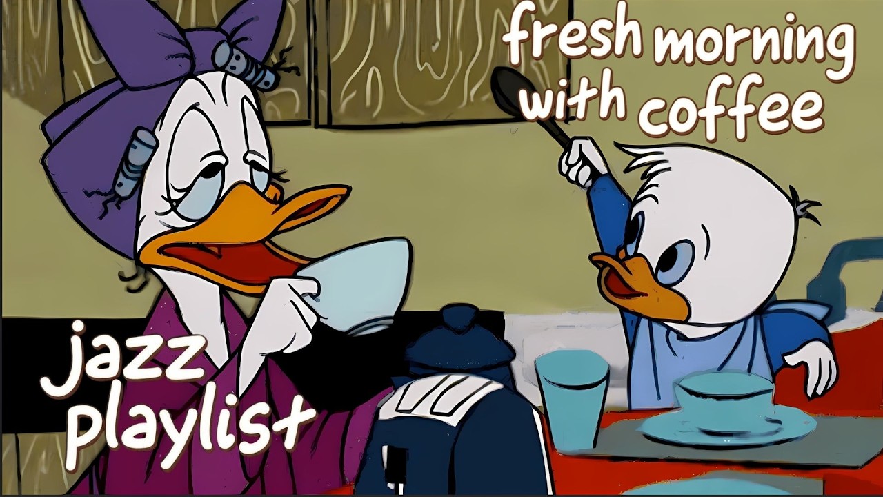 плейлист | Daisy Duck and the Low Morning Coffee (Lazy Morning / Chill Jazz / Oldies)