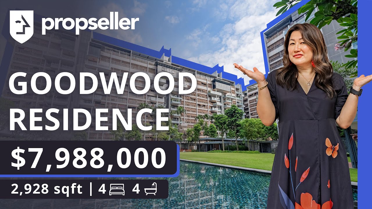 Luxurious 4-BR Unit at Goodwood Residence – Pool Views & Prime Location | Propseller Property Tours