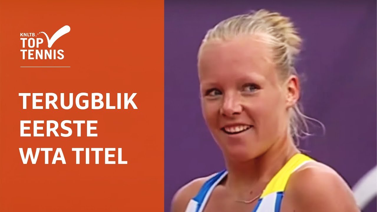 Kiki Bertens' eerste WTA titel in 2012 | KNLTB toptennis