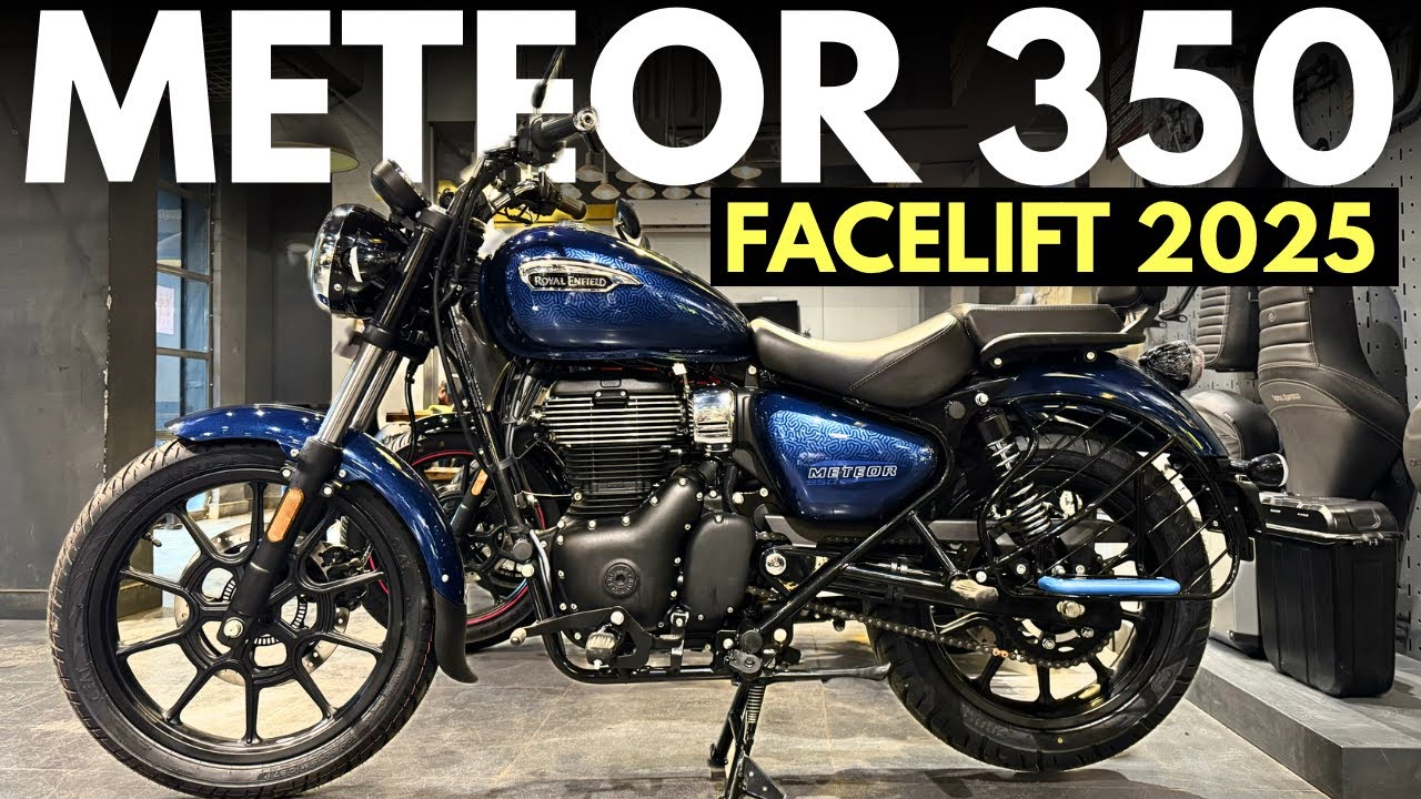 New Royal Enfield Meteor 350 2025 Launched ✨GST Price Cut📉