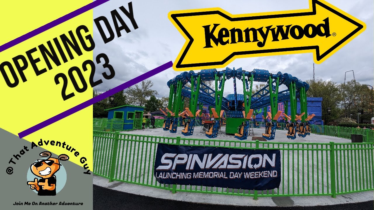 День открытия Kennywood 2023 Приключение №001 Приключение начинается!