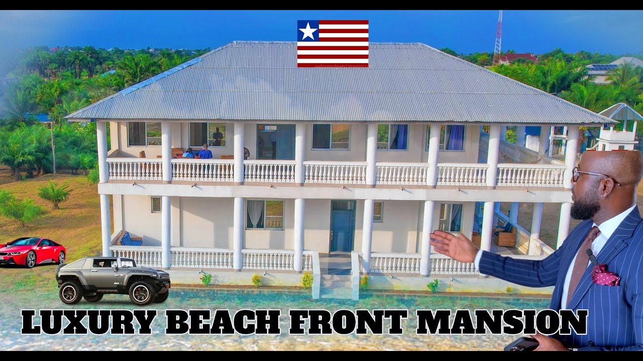 LUXURY LIVING IN  MARSHALL  LIBERIA ( BEACH FRONT PROPERTY / MODERN MASION )