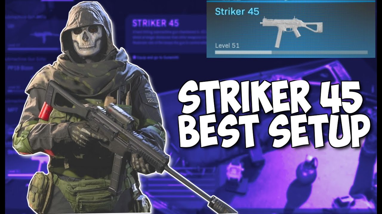 Striker 45/ UMP Best Setup I Use ! - Modern Warfare
