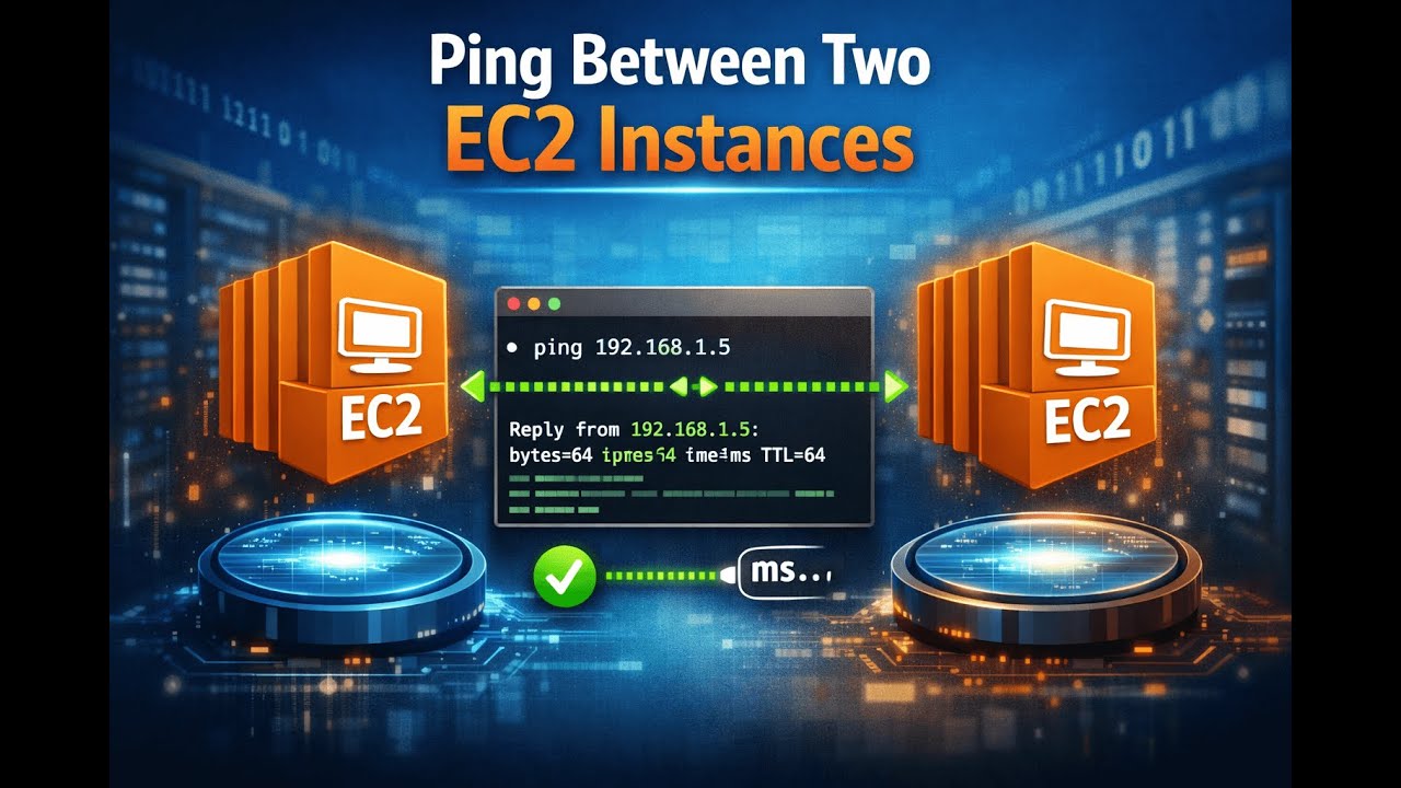Ping Between Two EC2 Instances
