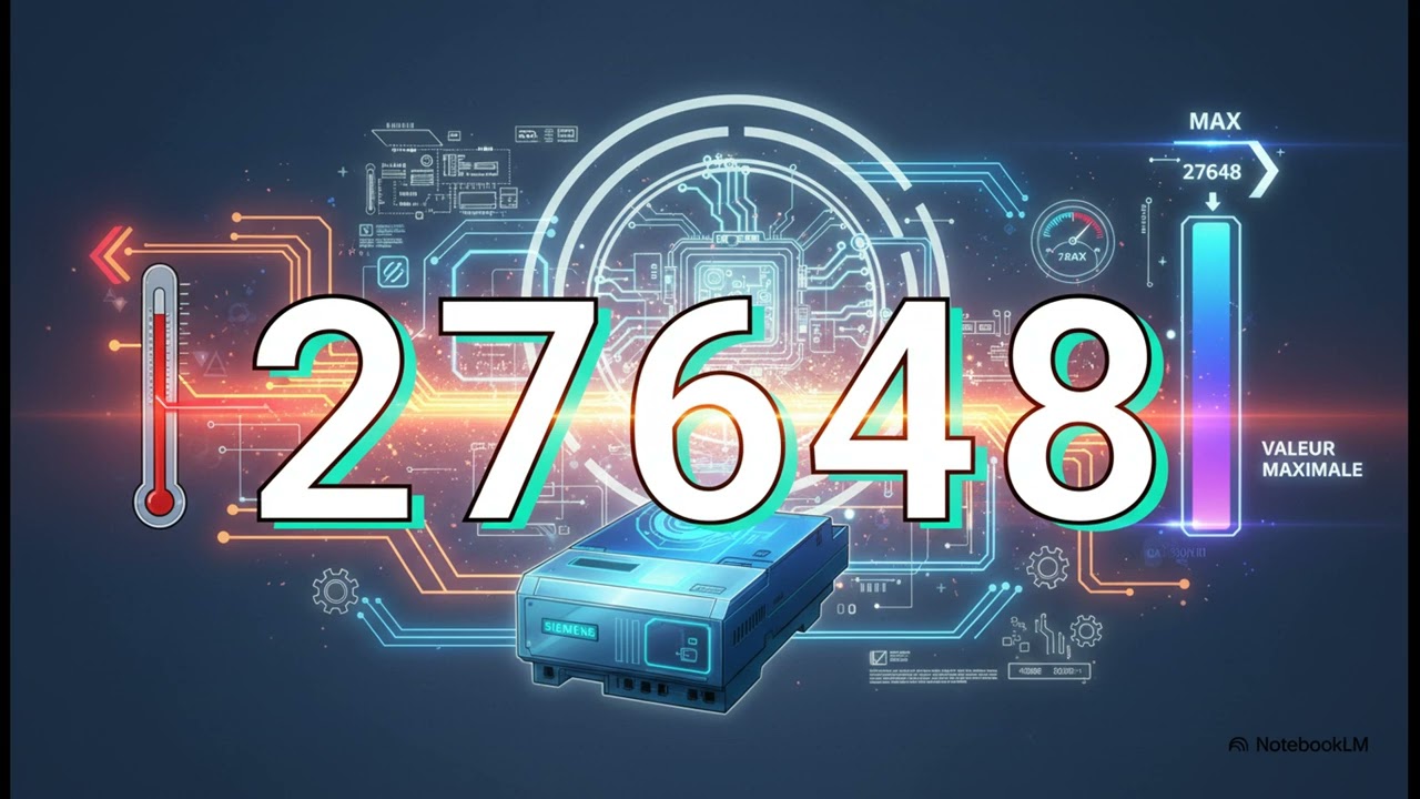  Comprendre la Chaîne de Mesure de Température (PT100 4-20ma entrée PLC)