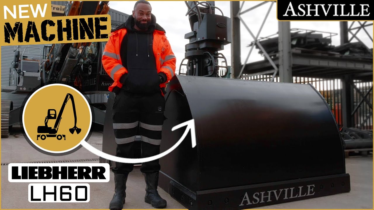 Our New Liebherr LH60 Material Handler Reveal and Sign Off