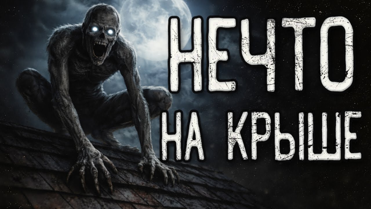 НЕЧТО НА КРЫШЕ. Страшные истории на ночь. Страшилки на ночь. Ужасы 🕯️ Мистика | Хоррор