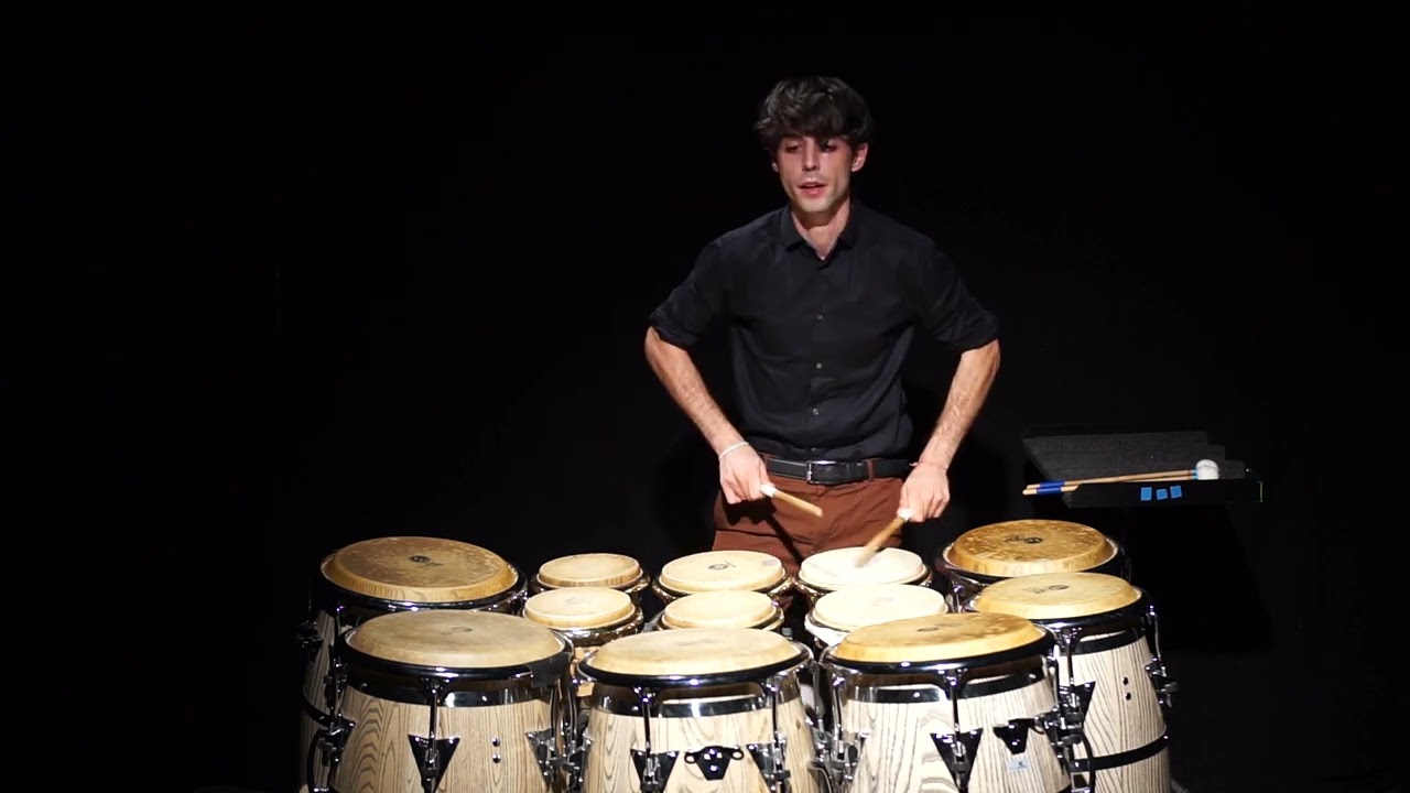 Thirteen drums by Maki Ishii