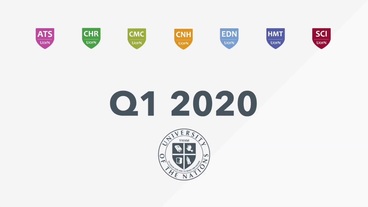 UofN Upcoming Courses 2020 Q1