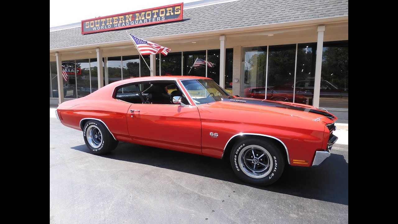 1970 Chevrolet Chevelle SS $62,900.00