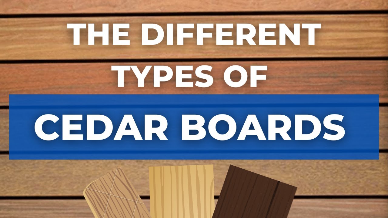 What type of cedar board should I use for my fence? Part one of How to Build a Fence