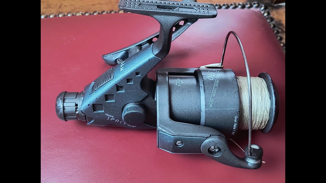 DAM Quick Space 450. "Rettung" einer stark beanspruchten Stationärrolle mit Heckbremse. Teil 2.