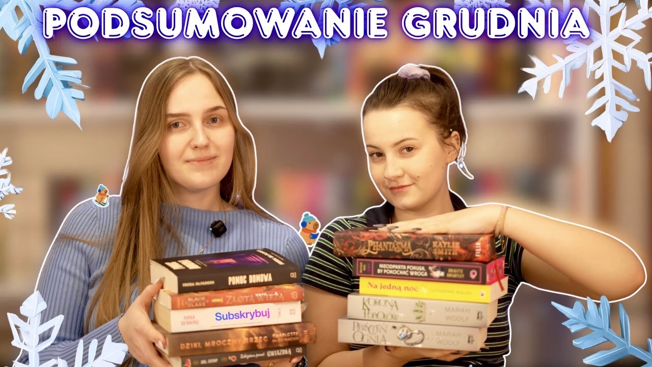Podsumowanie Grudnia - co czytałyśmy w ostatnim miesiącu