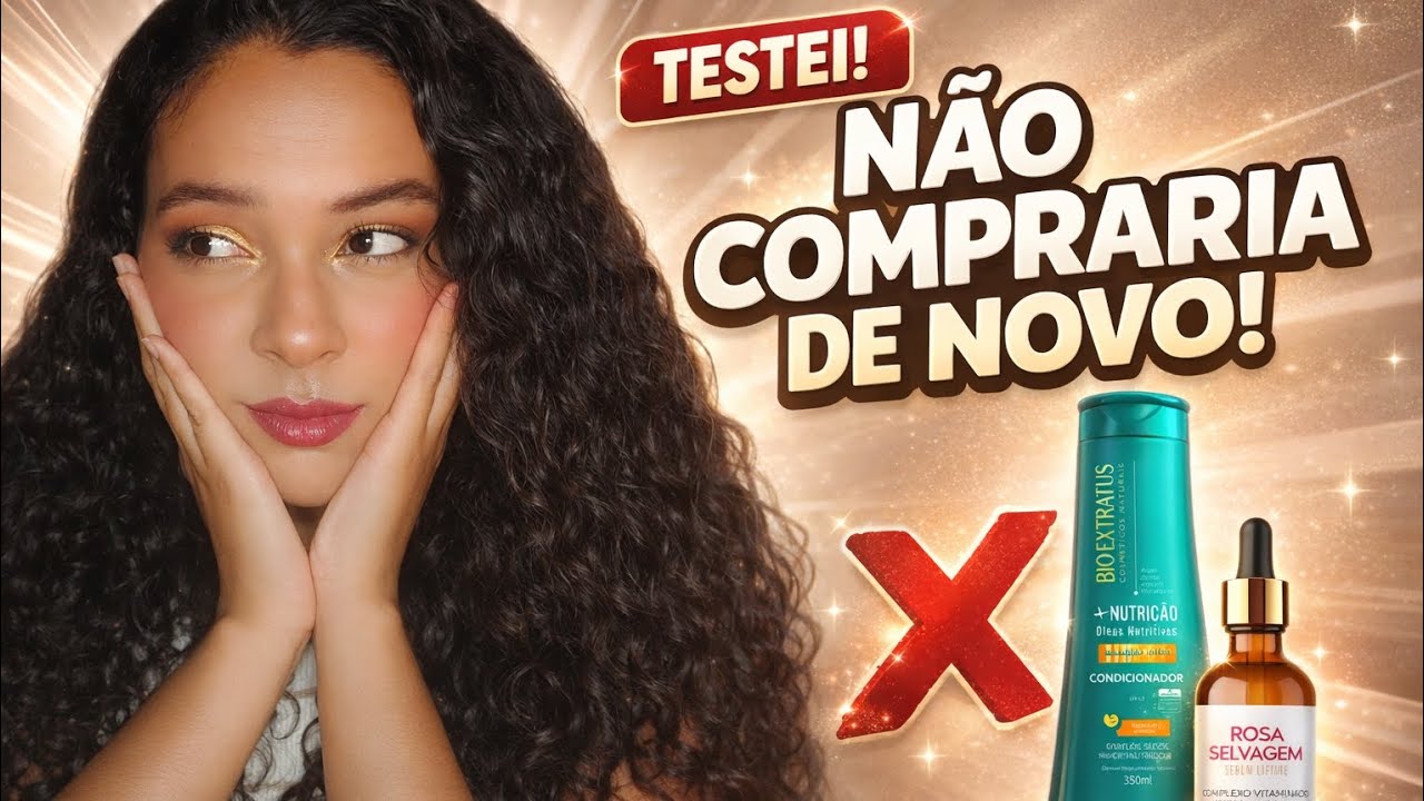 Produtos que NÃO compraria novamente!! 🛍💄| Beleza Cacheada