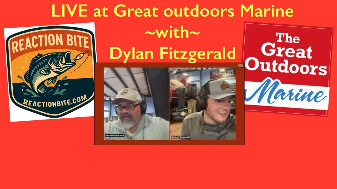 LIVE-Great outdoors marine~Dylan Fitzgerald #fishing #podcast 