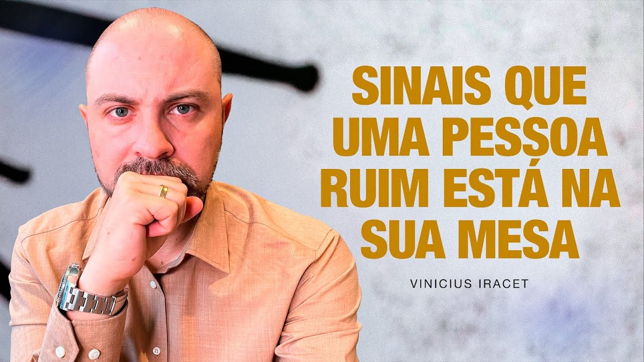 CUIDADO! QUEM ESTÁ NA SUA MESA - NÃO QUEREM QUE VOCÊ OUÇA ISSO - VEJA ESSES SINAIS @ViniciusIracet ​