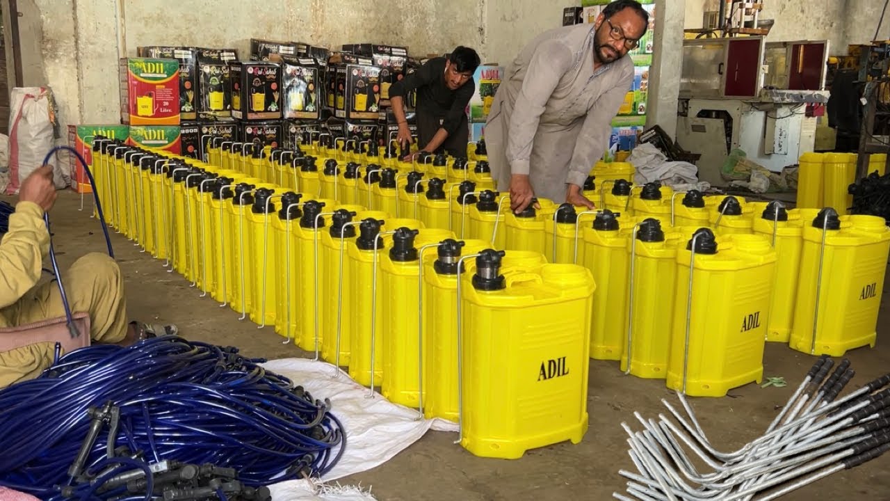 Process of Making Agricultural SPRAY PUMP Inside the Factory