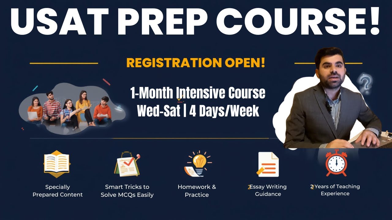 USAT Prep Course Launched 🚀 | Orientation Day | Registration Open