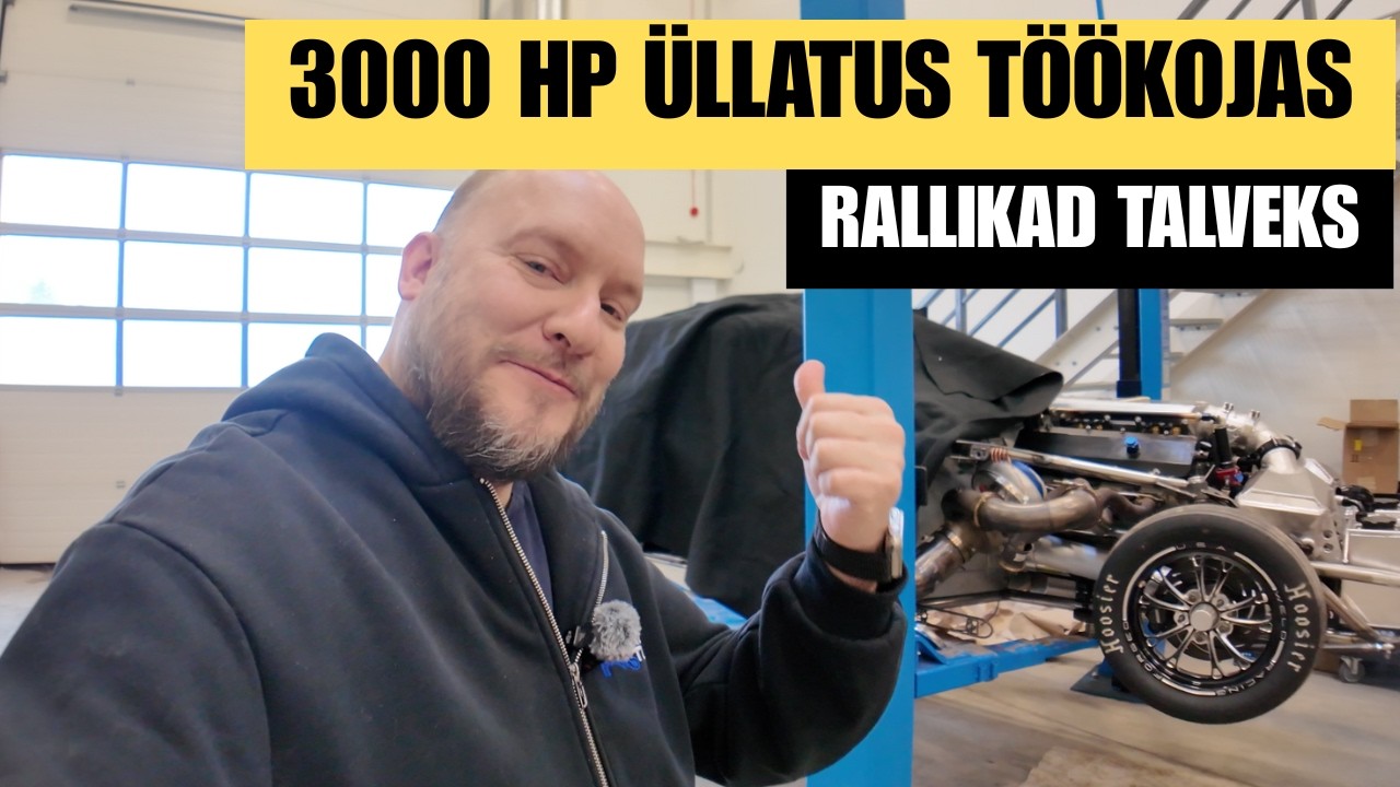 Yaris GR töökojas ja 3000hp üllatus