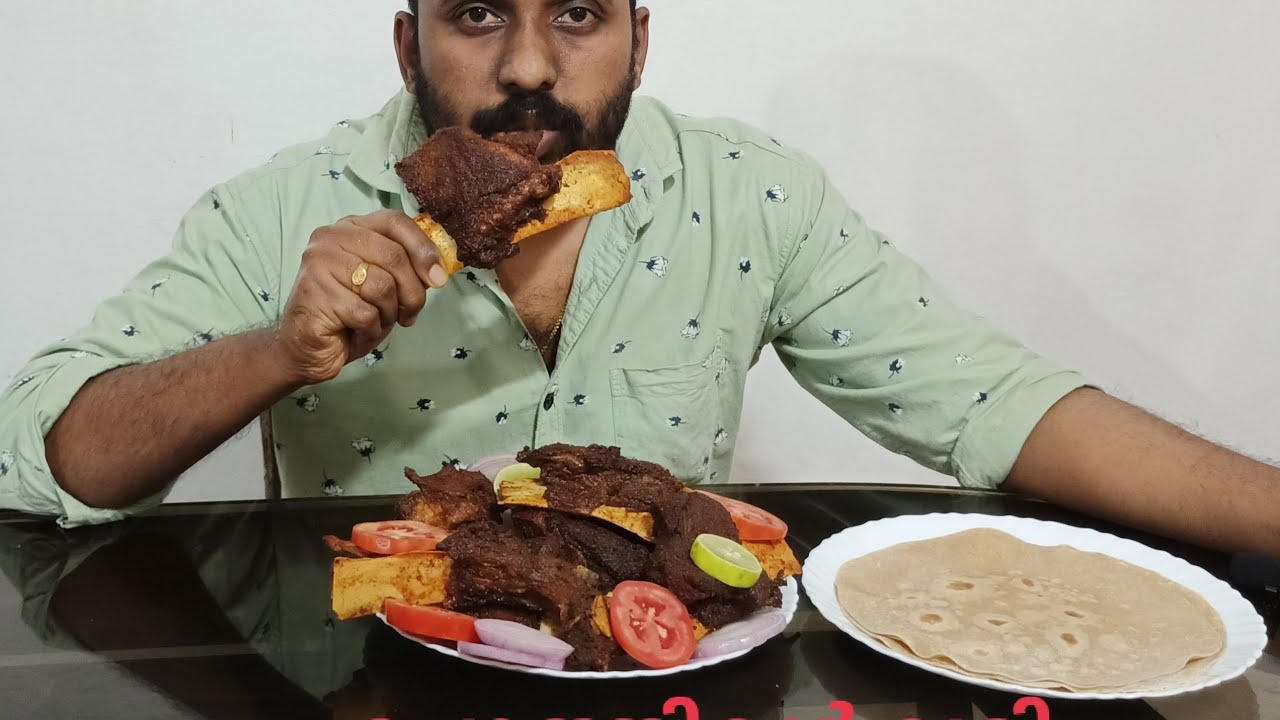പോത്തിന്റെ വാരി എല്ല് ഫ്രൈ/beef ribs fry