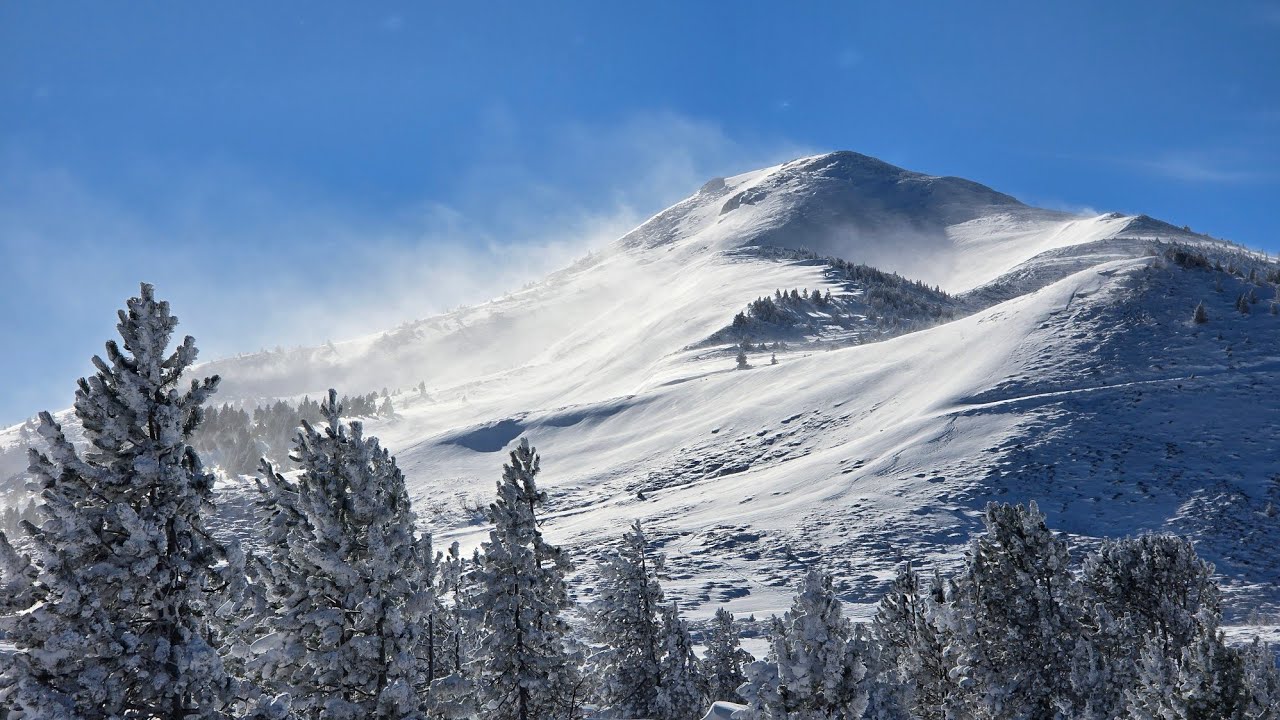 Snowkite 🌬️❄️ Approche en randonnée et ride vent fort