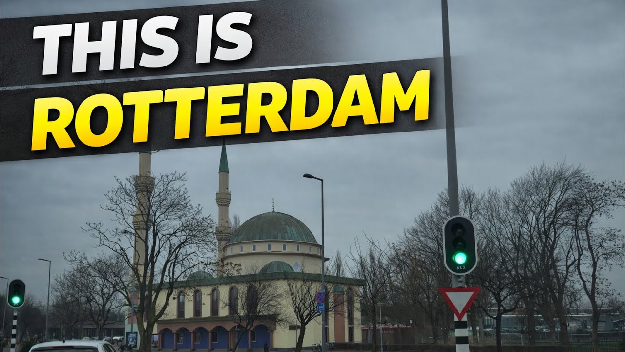 From Mevlana Mosque to Kralingse Bos 🌿🚗 | Daytime Drive Through Rotterdam