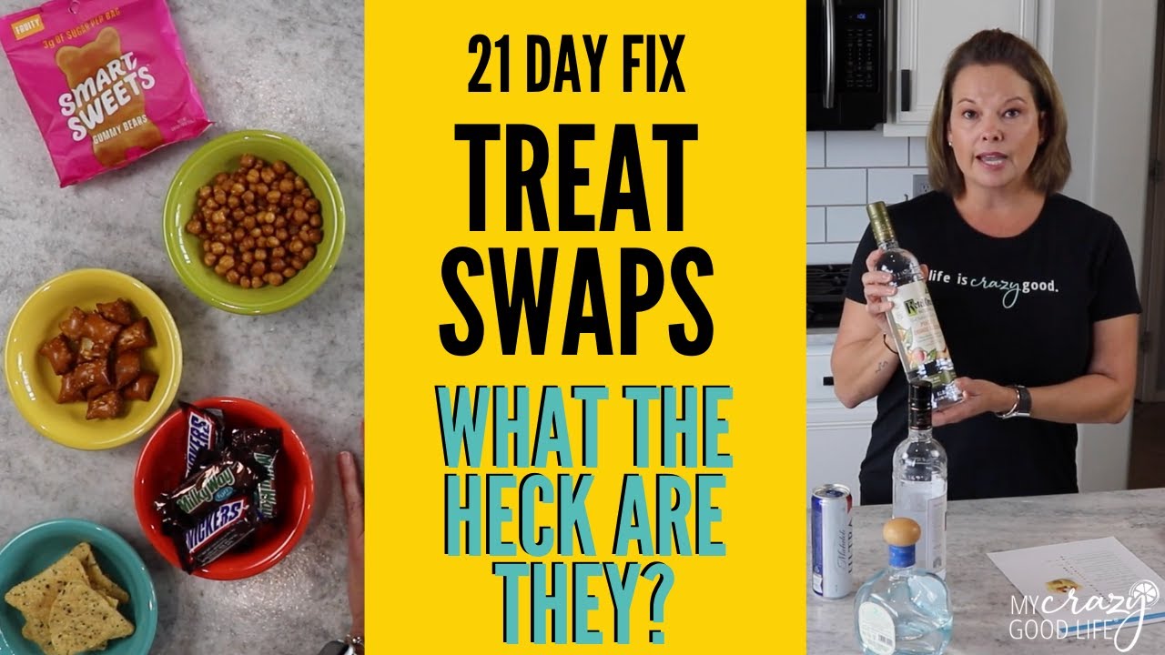 21 Day Fix Treat Swaps–What Are They And How Can I Use Them?
