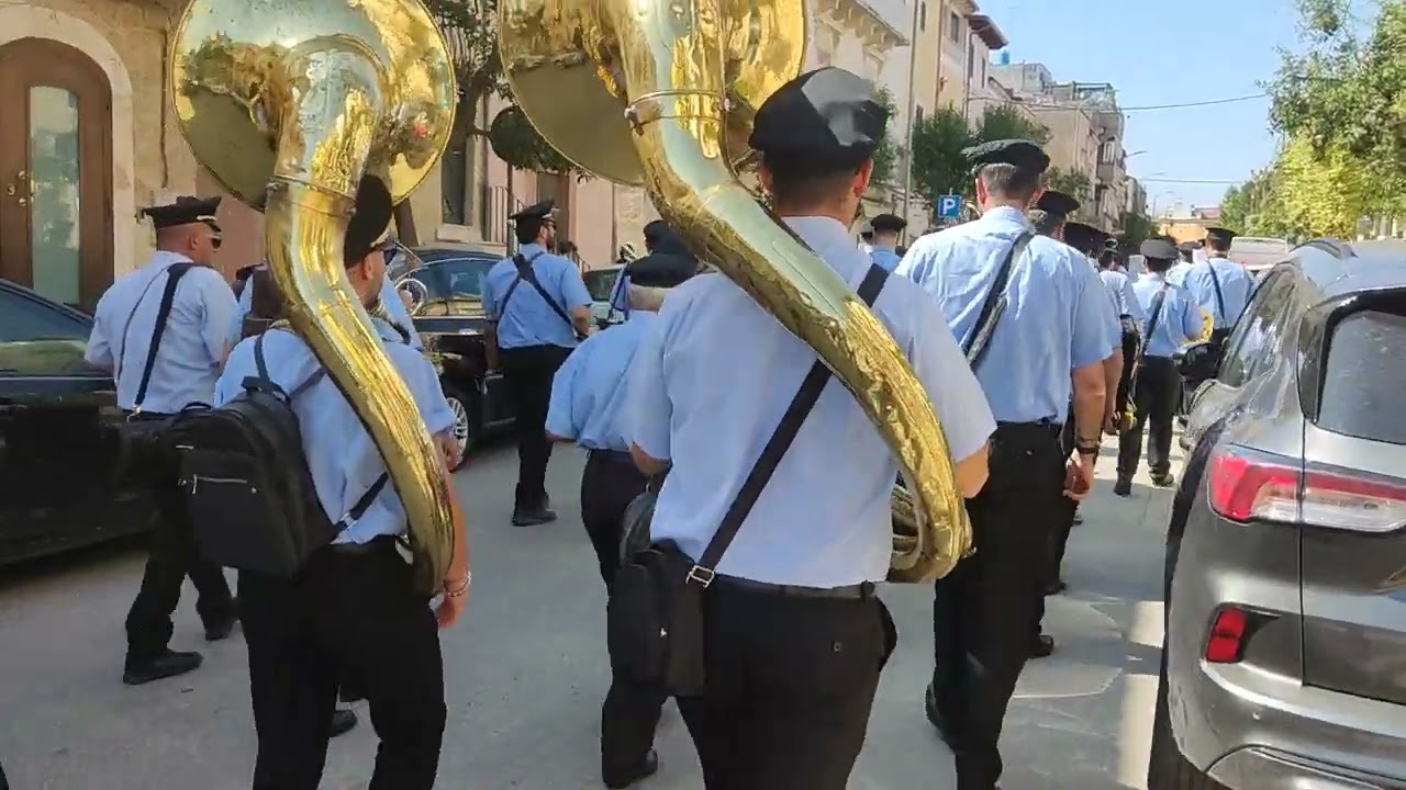 Banda di Nardò a Sannicandro di Bari 26/6/2023 - Festa di San Giuseppe - Marcia A M L