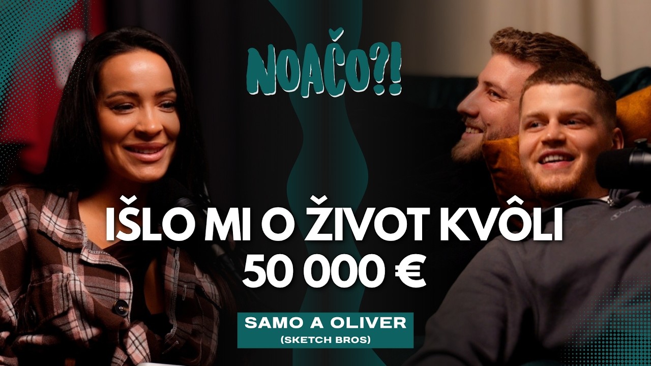 NOAČO?! - Absurdn&yacute; let s Leo&scaron;om Mare&scaron;om a najhor&scaron;ia moderovačka v kost&yacute;me čerta (SKETCH BROS)