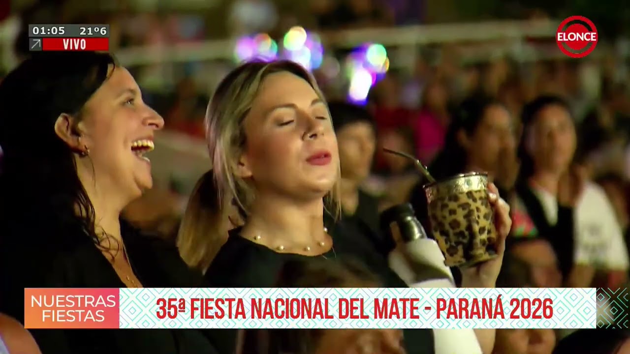 35ª Fiesta Nacional del Mate Paraná 2026 - Se vive una noche a puro baile en la Fiesta del Mate