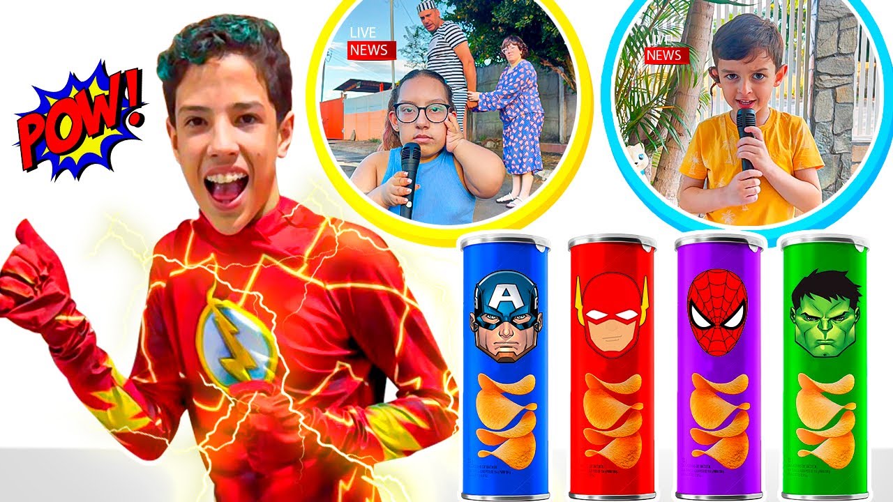 Henrique finge brincar de Super Hérois e ajuda seus amigos - Universo Kids