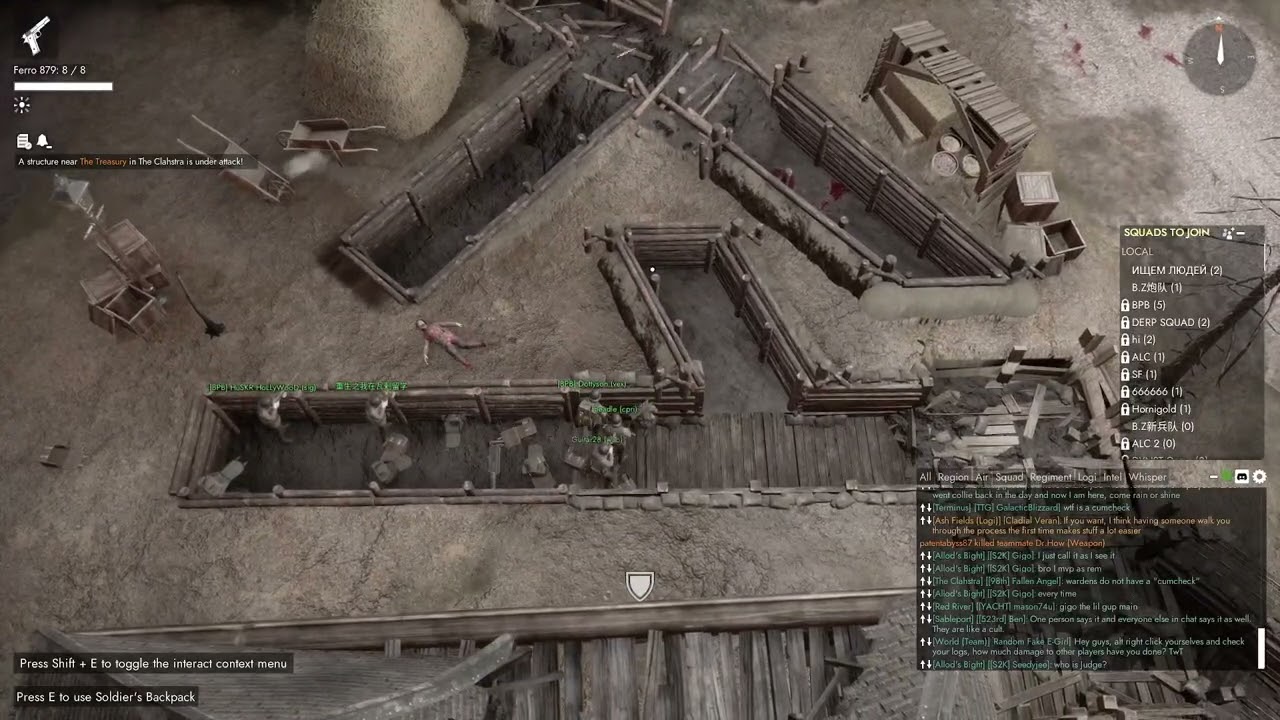 Playing Foxhole [Day 46, P. 1] (Little Commentary)