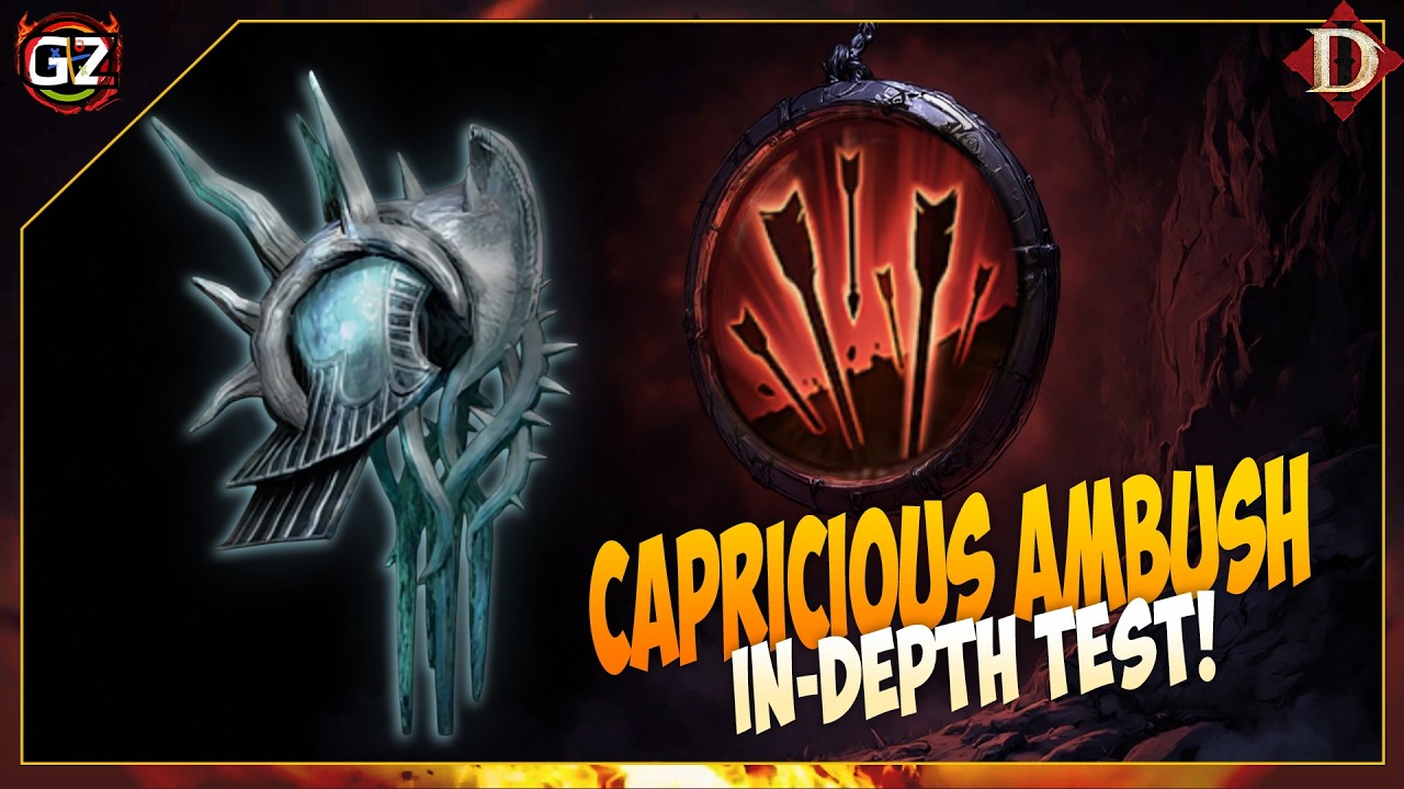 CAPRICIOUS AMBUSH | Inferno11 Shoulder – Auto-Fire Rain of Vengeance | Diablo Immortal