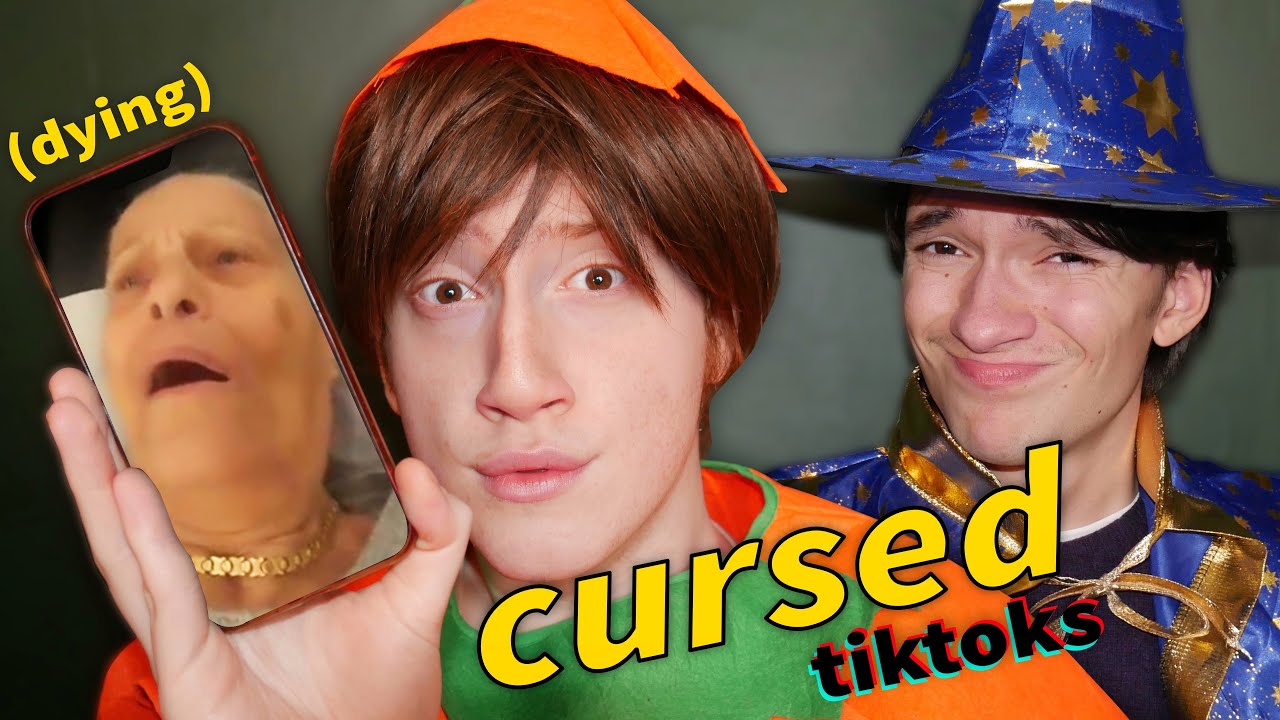 my friends TikTok feed is cursed (reaction)