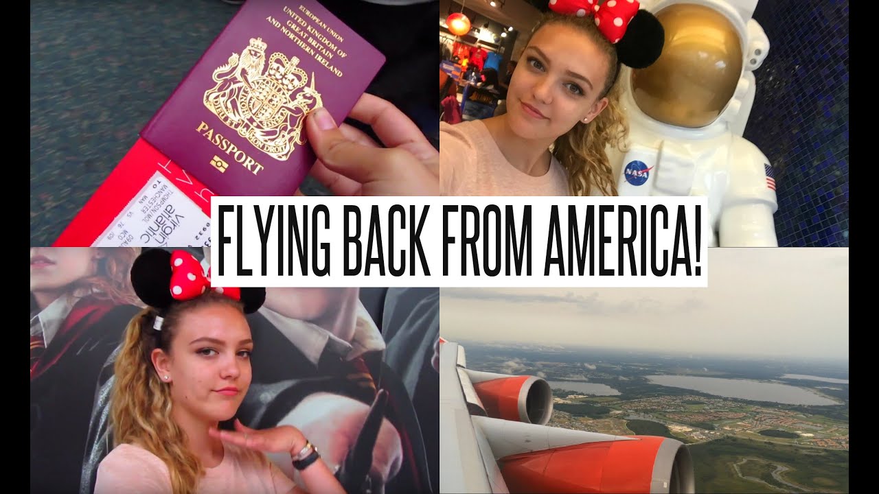 VLOG: FLYING BACK FROM AMERICA!