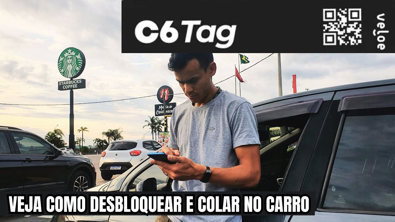 Tag C6 Bank / Desbloqueio e instalação na pratica