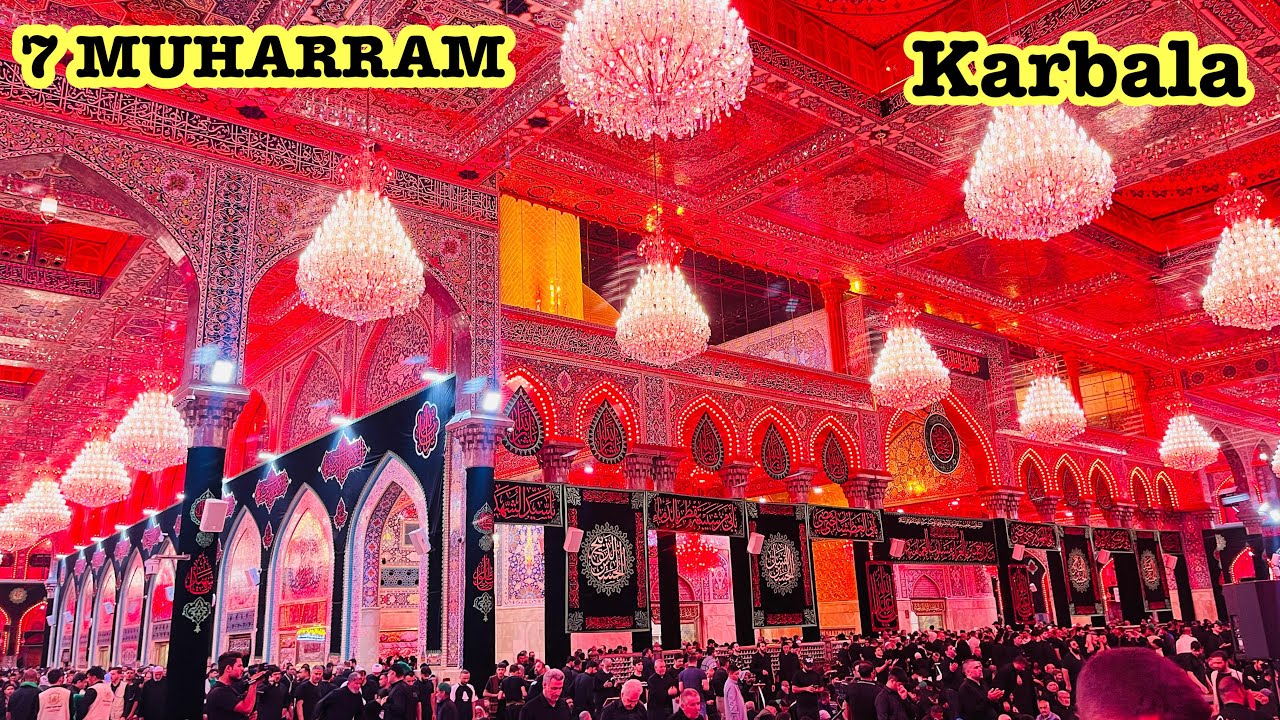 🔴7 MUHARRAM LIVE ZIYARAT KARBALA