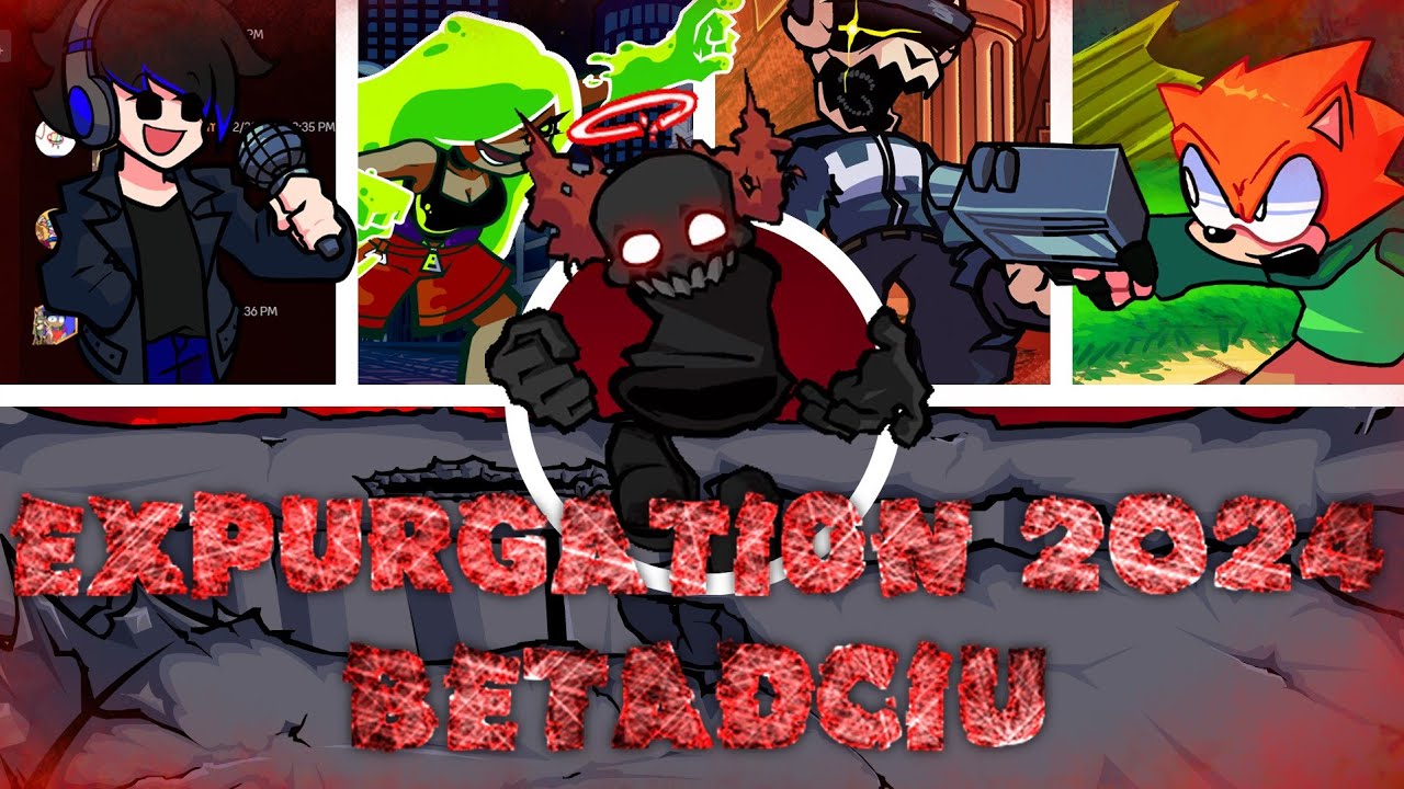 EXPURGATION 2024 But Every Turn Different Character Sings 😼🎶 (FNF: MADNESS Incident 0201A)
