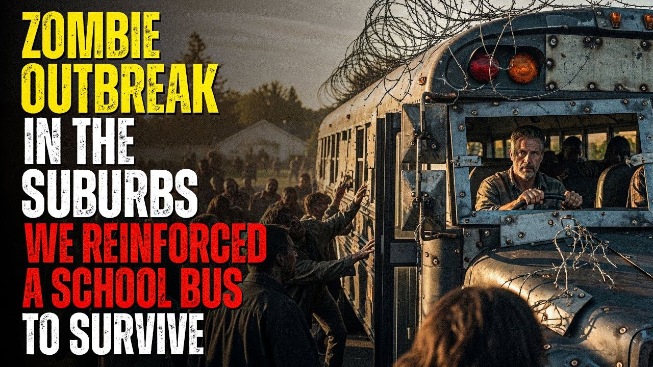 Zombie Outbreak in the Suburbs &mdash; We Reinforced a School Bus to Survive