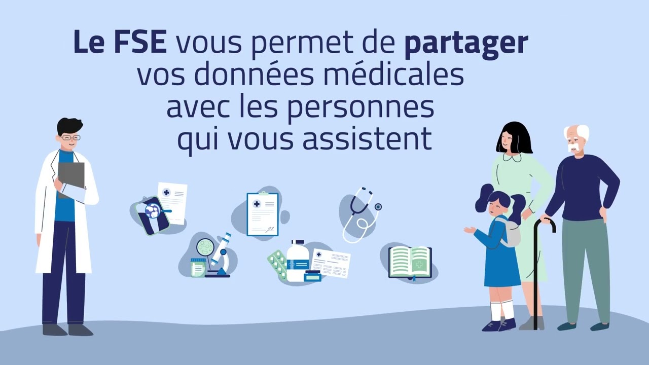 Le FSE 2.0 vous permet de partager vos données médicales avec les personnes qui vous assistent