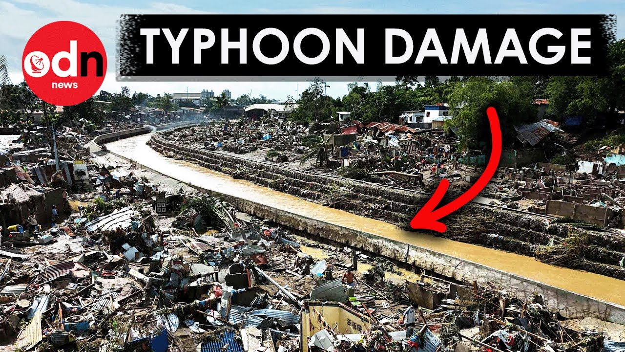 Typhoon Kalmaegi | Dramatic Footage Shows Aftermath of Philippines Typhoon
