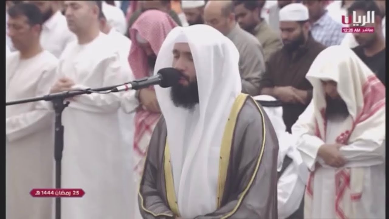 صلاة القيام للشيخ معاذ القاسمي - ليلة ٢٥ رمضان ١٤٤٤هـ / ٢٠٢٣م