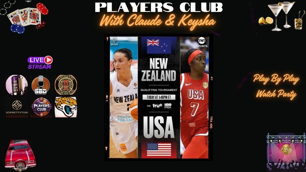 FIBA WORLD CUP | USA VS NEW ZEALAND| REESE, CLARK, PAIGE & TEAM USA TAKE ON NEW ZEALAND